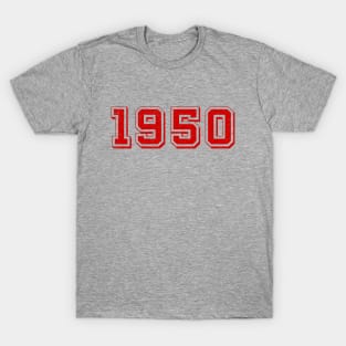 Happy Birthday, born in 1950 T-Shirt